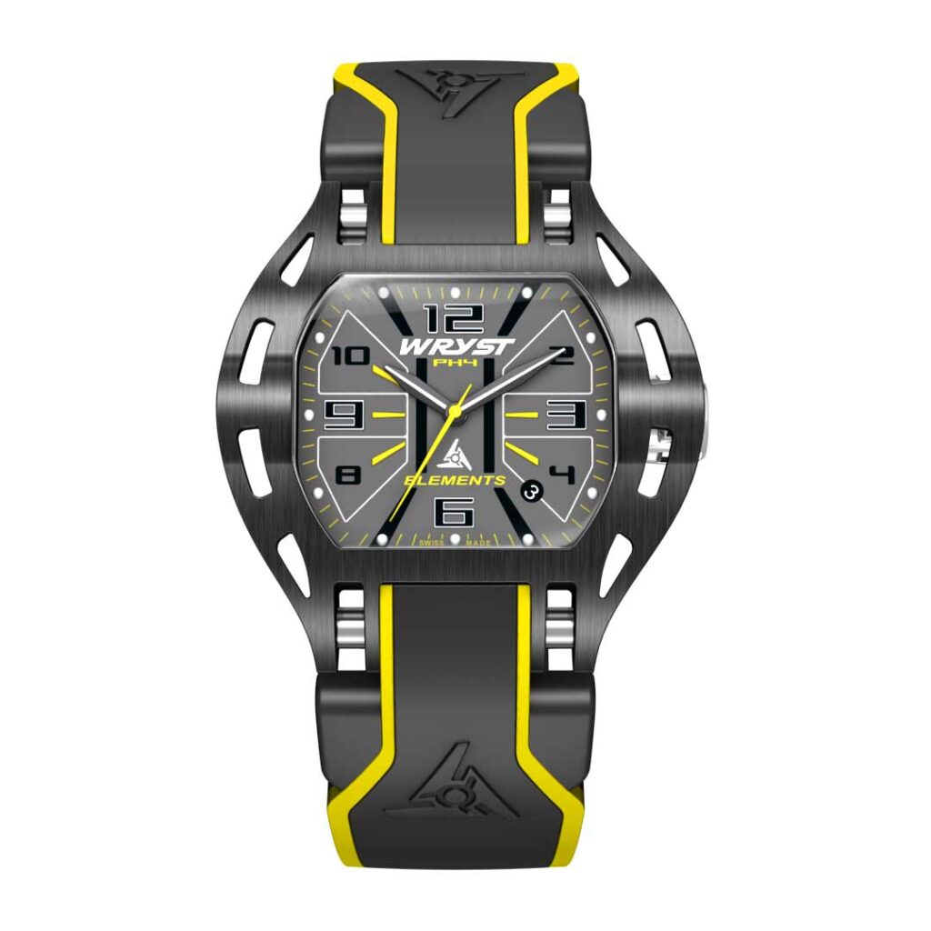 Wryst PH4 Yellow and Black Watch