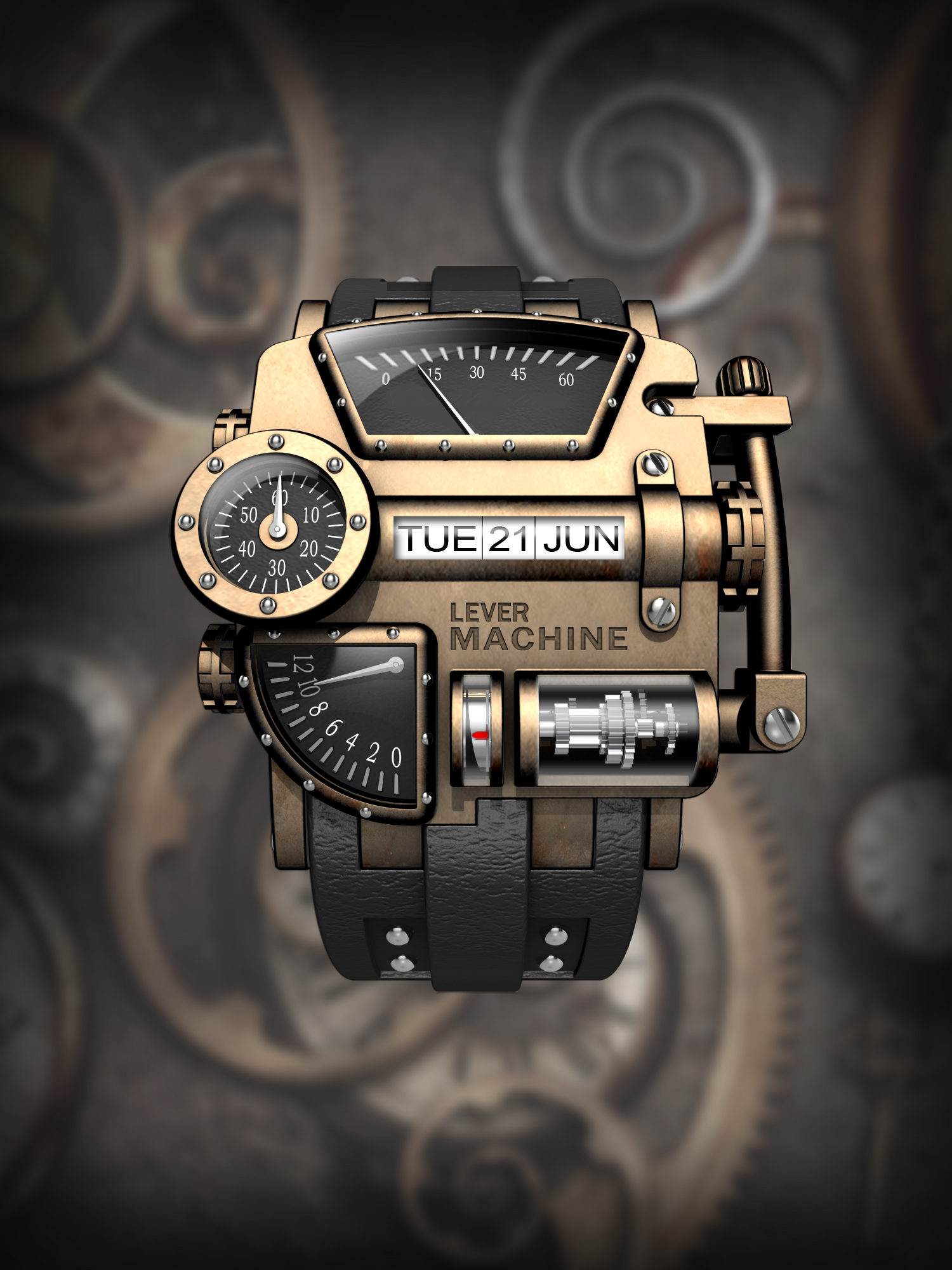 Steampunk bronze watch | My Steampunk Style – my-steampunk-style