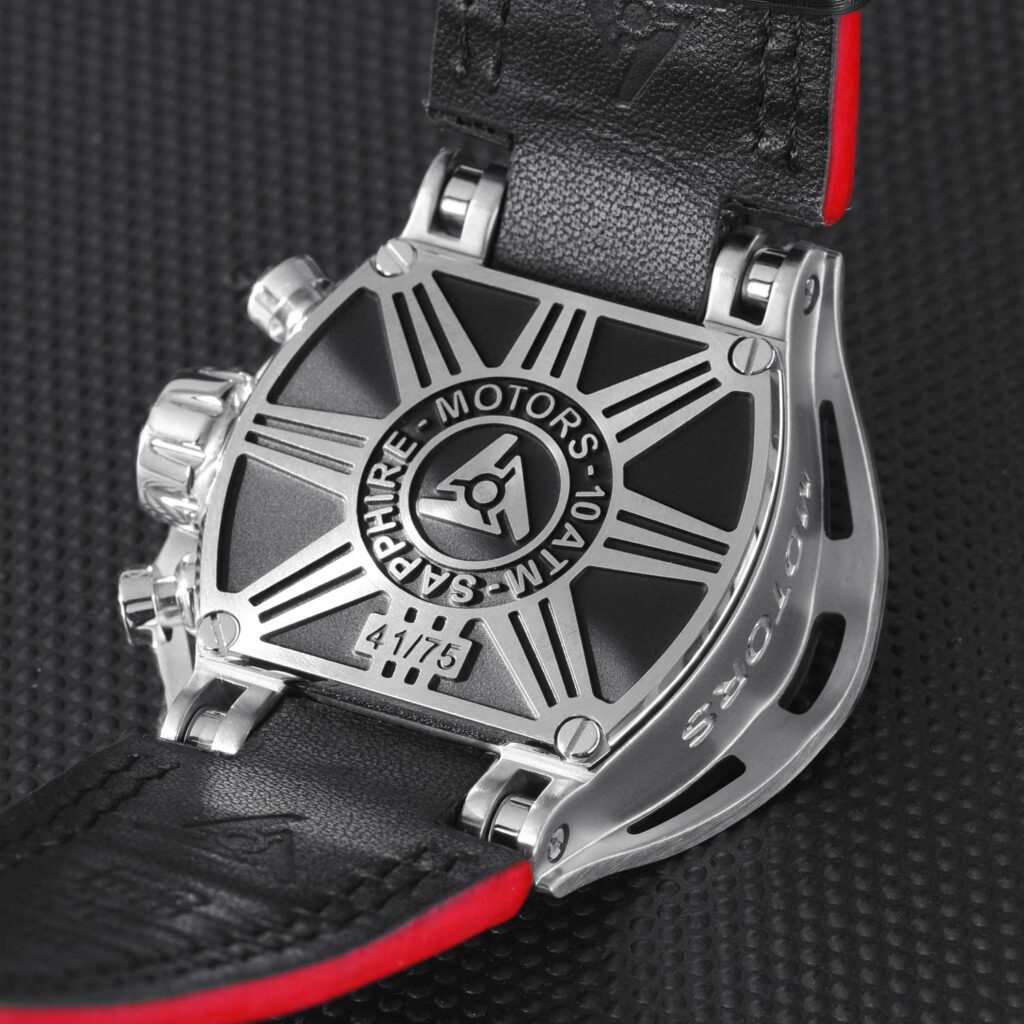 Case Back Racing Watch Wryst Motors